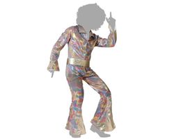 Disfraz Disco Multicolor Hombre