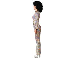 Disfraz Disco Multicolor Mujer