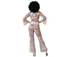 Disfraz Disco Multicolor Mujer
