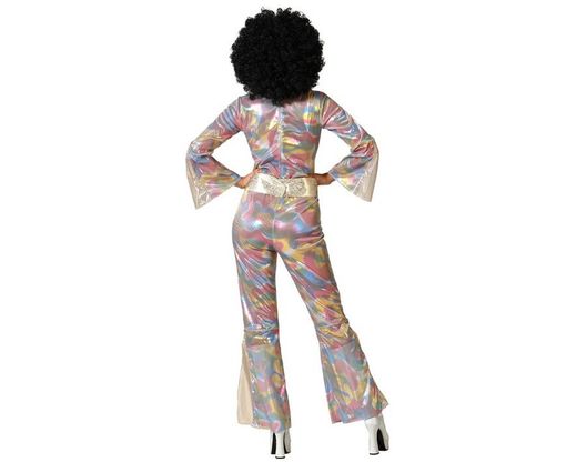Disfraz Disco Multicolor Mujer