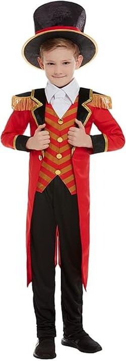 Disfraz domador-presentador de circo maestro de ceremonias infantil