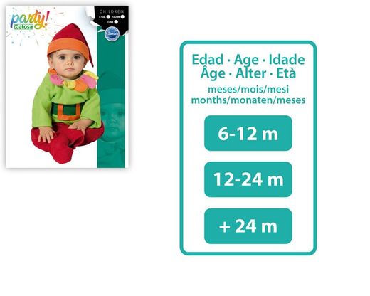 Disfraz duende bebé