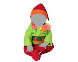 Disfraz duende bebé