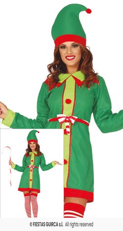 Disfraz Elfa Fantasia adulta