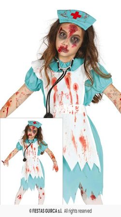 Zombie Krankenschwester Kostüm