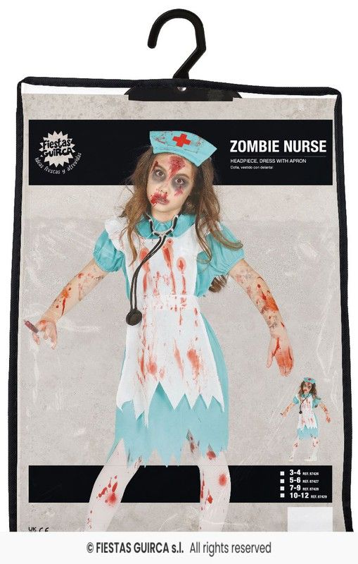 Zombie Krankenschwester Kostüm
