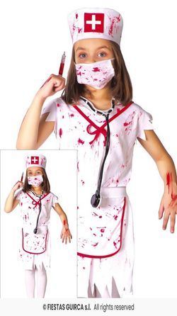 Zombie nurse costume