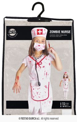Zombie nurse costume