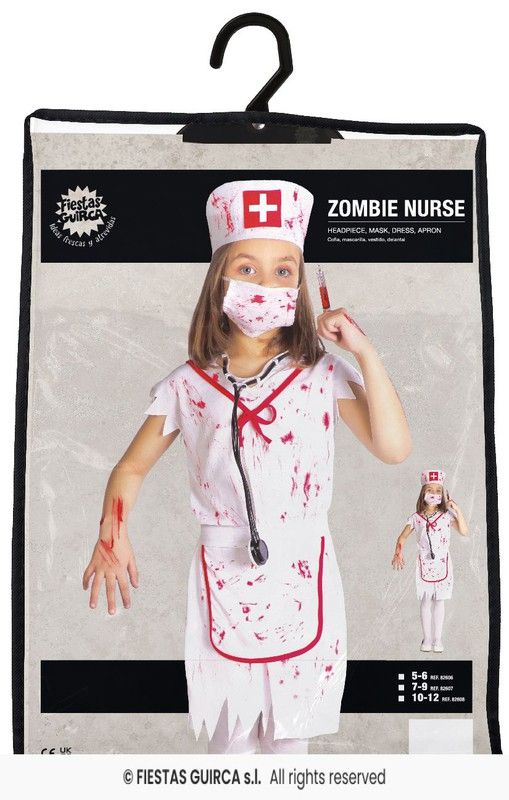 Zombie nurse costume