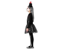 Disfraz infantil esqueleto brillo