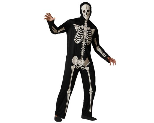 Disfraz Esqueleto Glow In The Dark Adulto