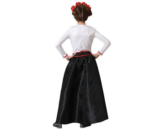 Disfraz infantil esqueleto catrina infantil