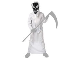 Disfraz infantil esqueleto niño blanco atosa