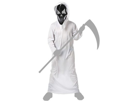 Disfraz infantil esqueleto niño blanco atosa