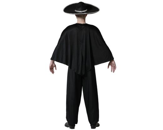 Disfraz esqueleto poncho
