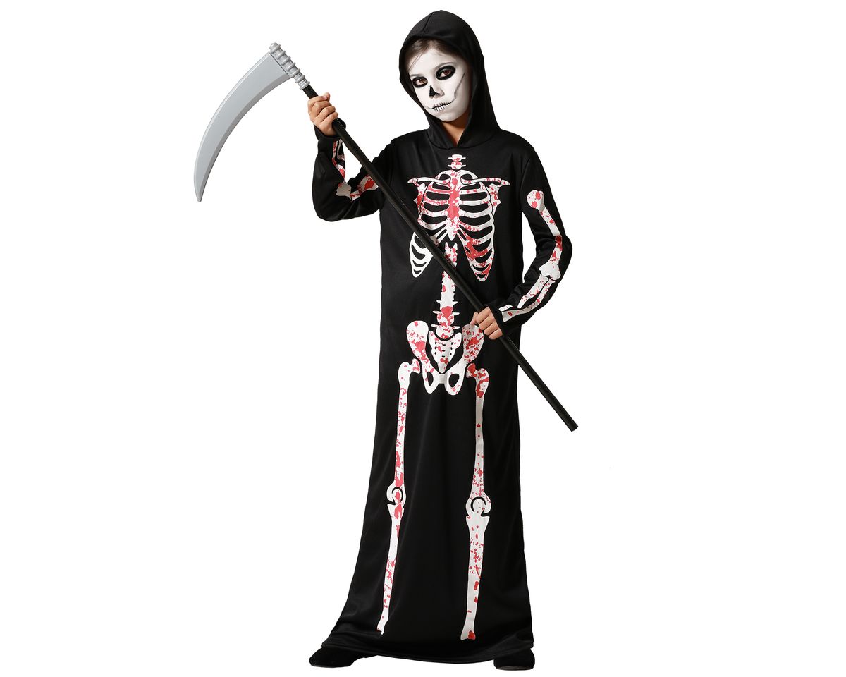 Disfraz Esqueleto Sangriento Infantil 10-12