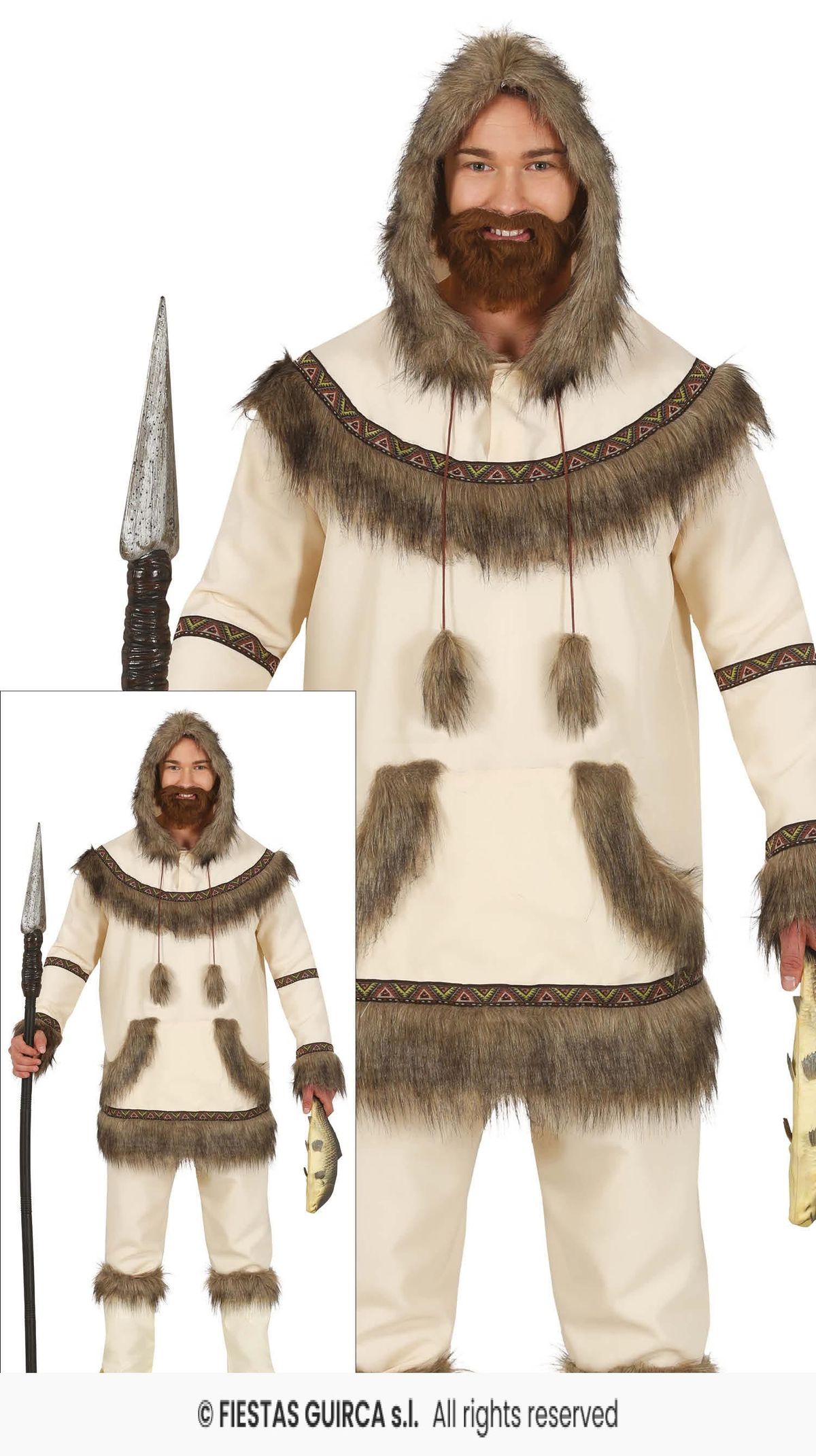 Disfraz Esquimal adulto L