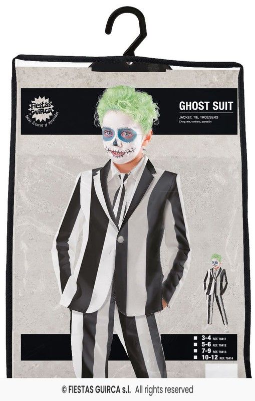 Disfraz fantasma Bitelchus infantil