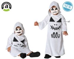 Disfraz Fantasma Blanco Bebe