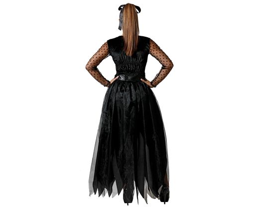 Disfraz Fantasma Negro Adulta
