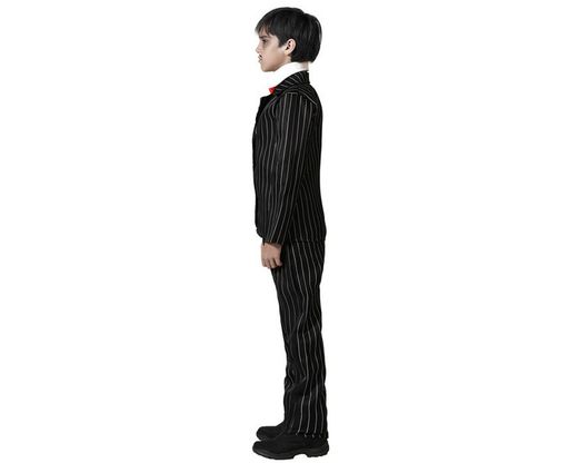 Disfraz Fantasma Negro Señor Gomez de niño