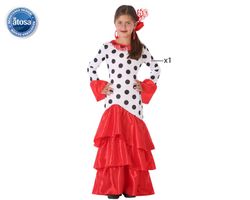 Disfraz flamenca infantil