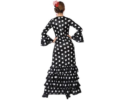 Disfraz flamenca negro adulta