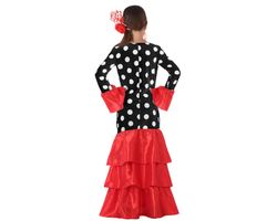 Disfraz flamenca rojo infantil
