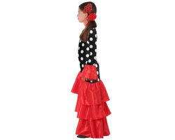 Disfraz flamenca rojo infantil