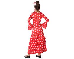 Disfraz flamenca rojo infantil