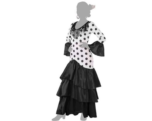 Disfraz Flamenca volantes adulta