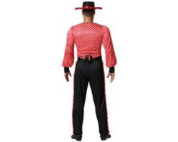 Disfraz flamenco rojo adulto
