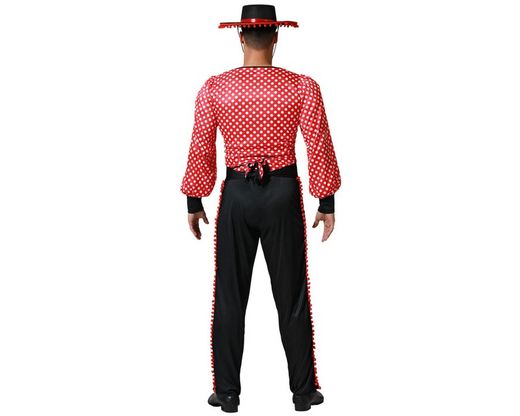 Disfraz flamenco rojo adulto