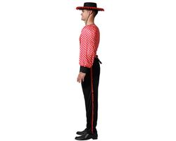 Disfraz flamenco rojo adulto