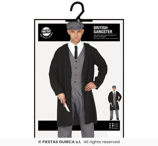 Disfraz Gangster Inglés adulto