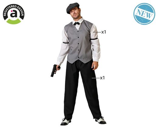 Disfraz Ganster/Mafioso Adulto