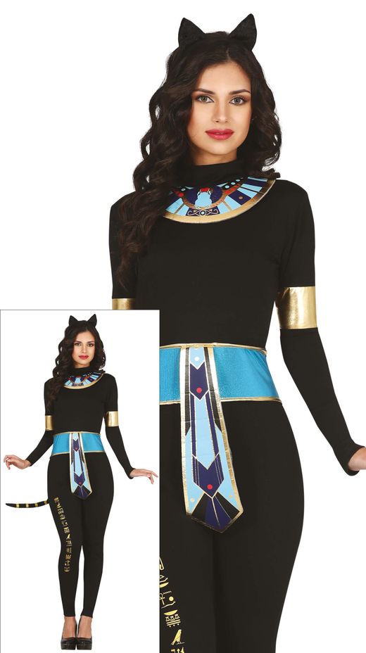 Disfraz Gato Egipcia adulta