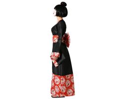 Disfraz geisha negro adulta