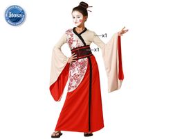 Disfraz Gueisa japonesa infantil