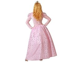 Disfraz Hada madrina Rosa adulta