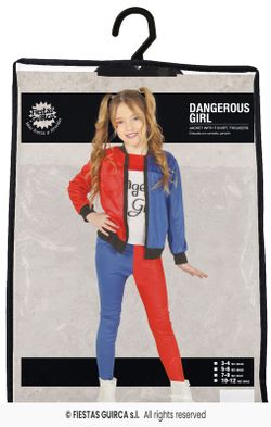 Disfraz infantil de harley queen
