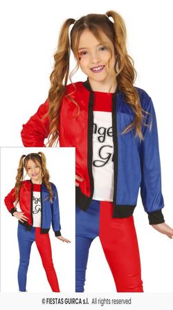 Disfraz infantil de harley queen