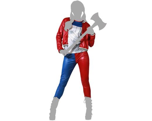 Disfraz harley quinn adulta