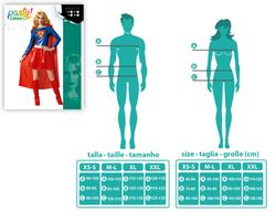 Disfraz Heroe comic super girl