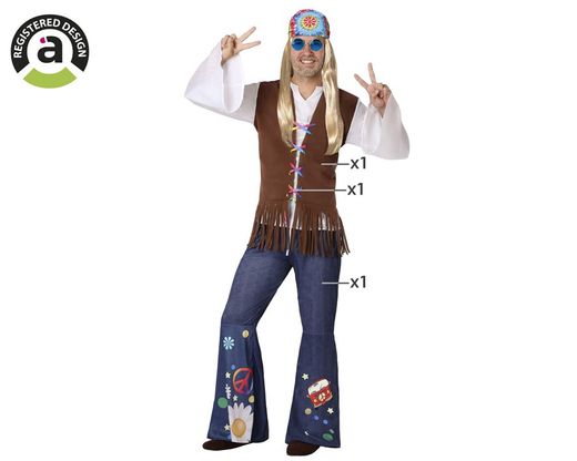 Disfraz Hippie Hombre