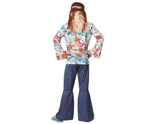 Disfraz hippie infantil
