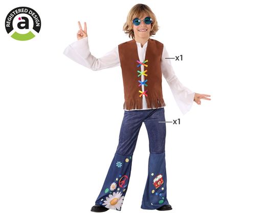 Disfraz Hippie infantil