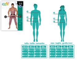 Disfraz hombre forzudo