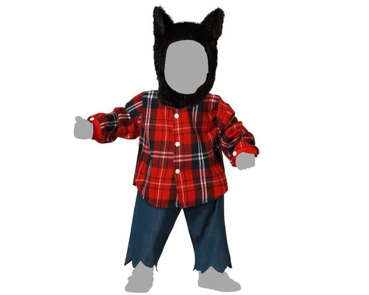 Disfraz hombre lobo bebe