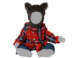 Disfraz hombre lobo bebe